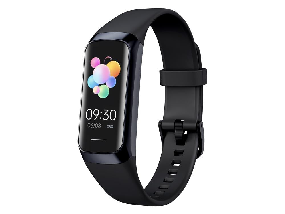 Bracelet connecté AMOLED EKO-Flame - Noir