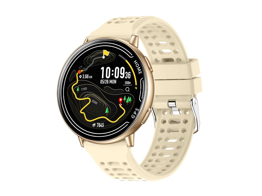 Montre connectée GPS EKO-Sprint - Beige