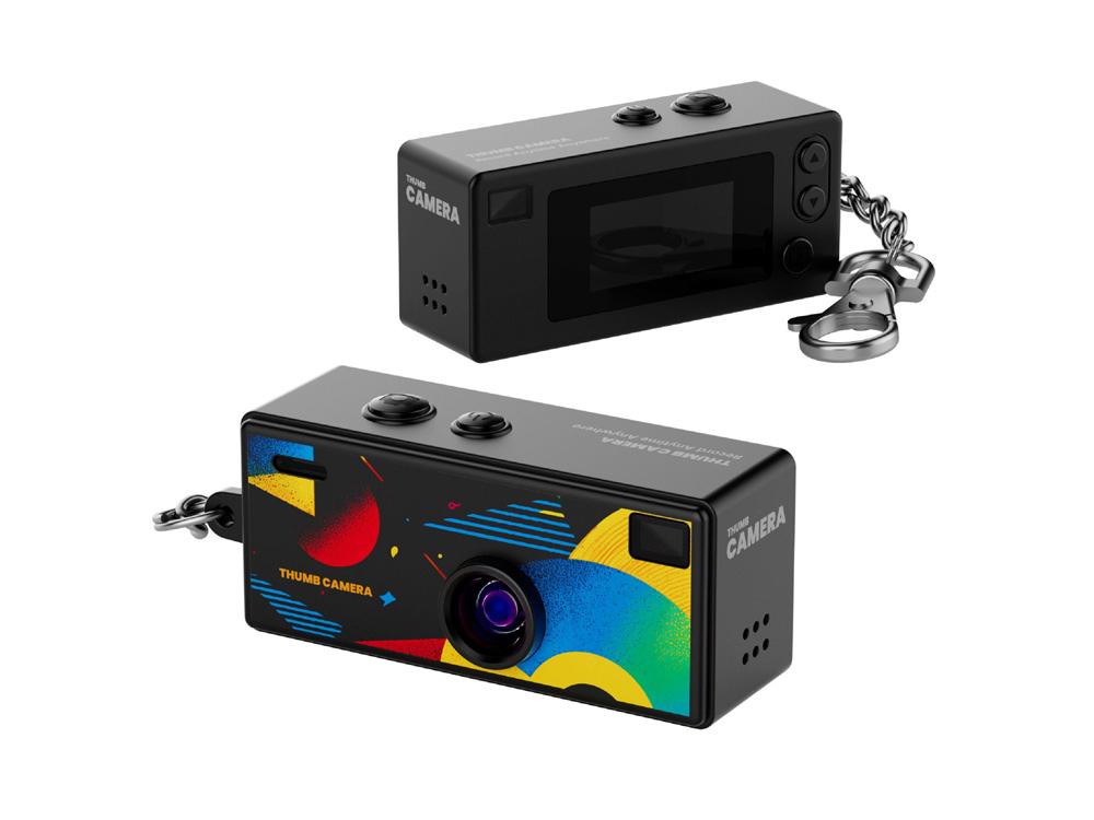Mini caméra 1080p - Modèle Rétro 80 - Coloris Noir