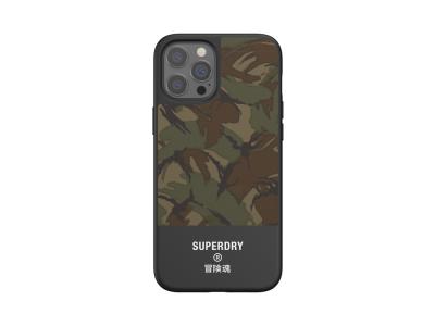 Coque Superdry Canvas pour iPhone 12 Pro Max - Army