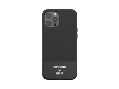 Coque Superdry Canvas pour iPhone 12 Pro Max - Noire