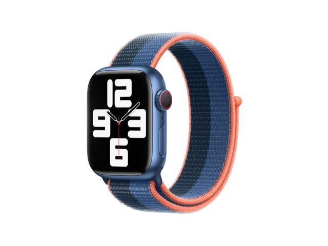 Bracelet en nylon pour Apple Watch 38/40/41mm - Bleu