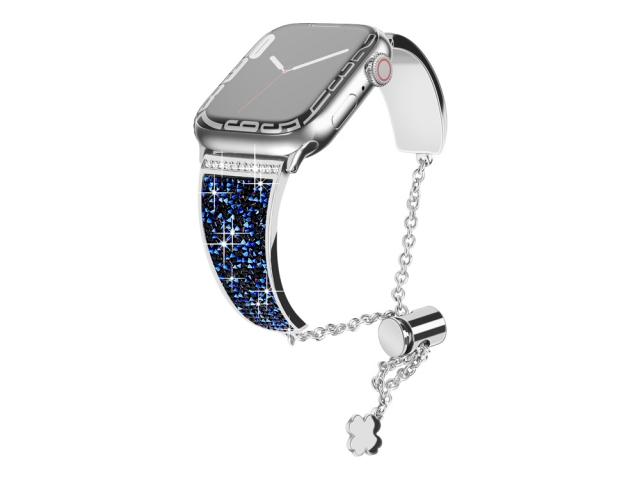 Bracelet Shiny pour Apple Watch 38/40/41mm - Argent