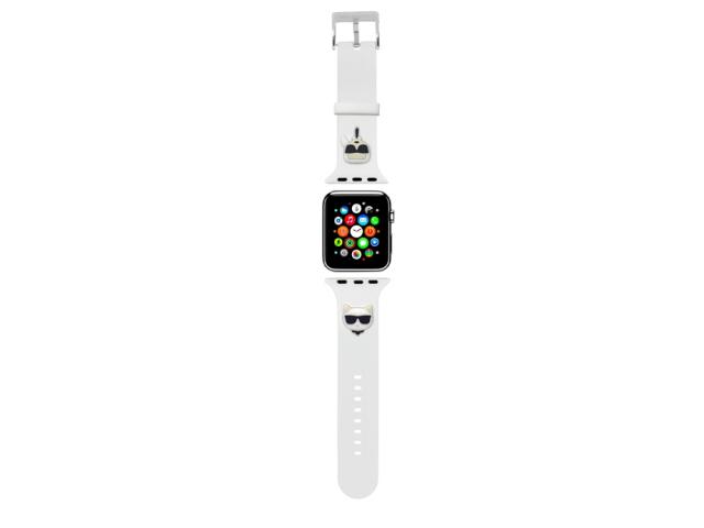 Bracelet Karl Lagerfeld pour Apple Watch 38/40/41mm - Blanc