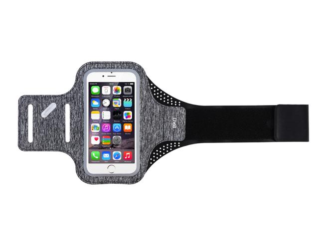 Brassard sport universel gris pour smartphones 4.7'