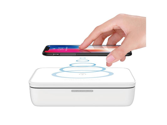 Boite de stérilisateur UV avec rechargement sans fil