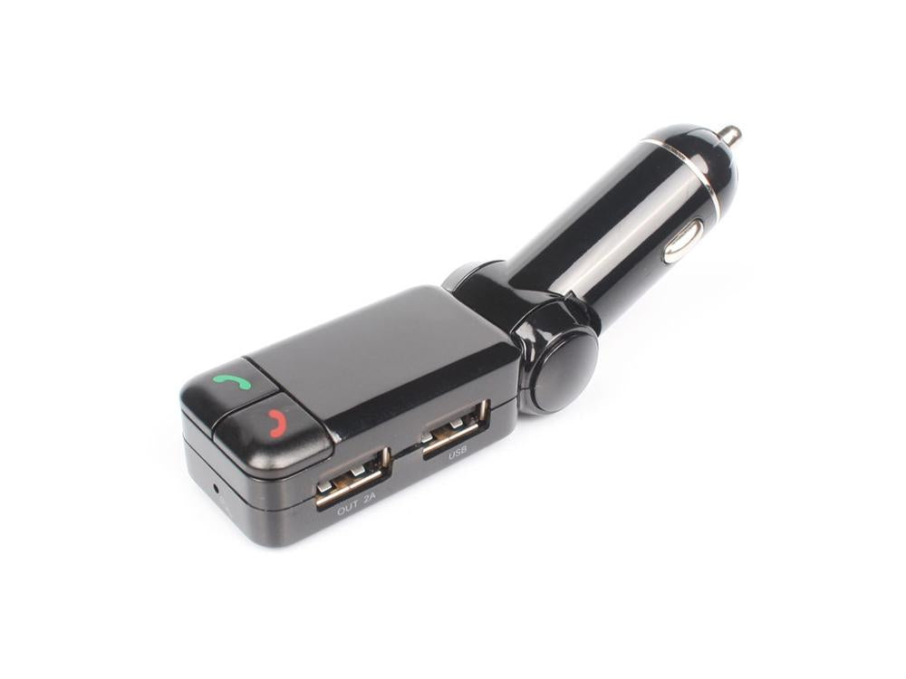 Kit mains-libres Bluetooth pour voiture avec transmetteur FM