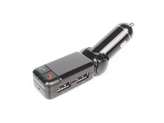Kit mains-libres Bluetooth pour voiture avec transmetteur FM
