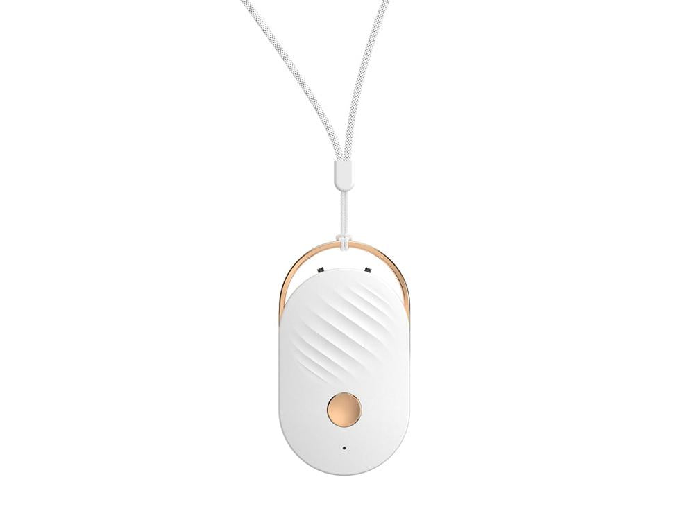 Collier purificateur d'air personnel - Edition Anion - Blanc
