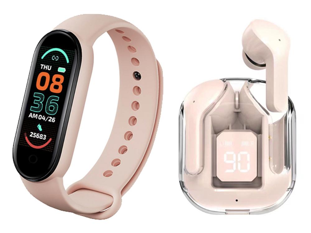 Pack Sport - Bracelet EKO-Life avec TWS Imagine - Rose