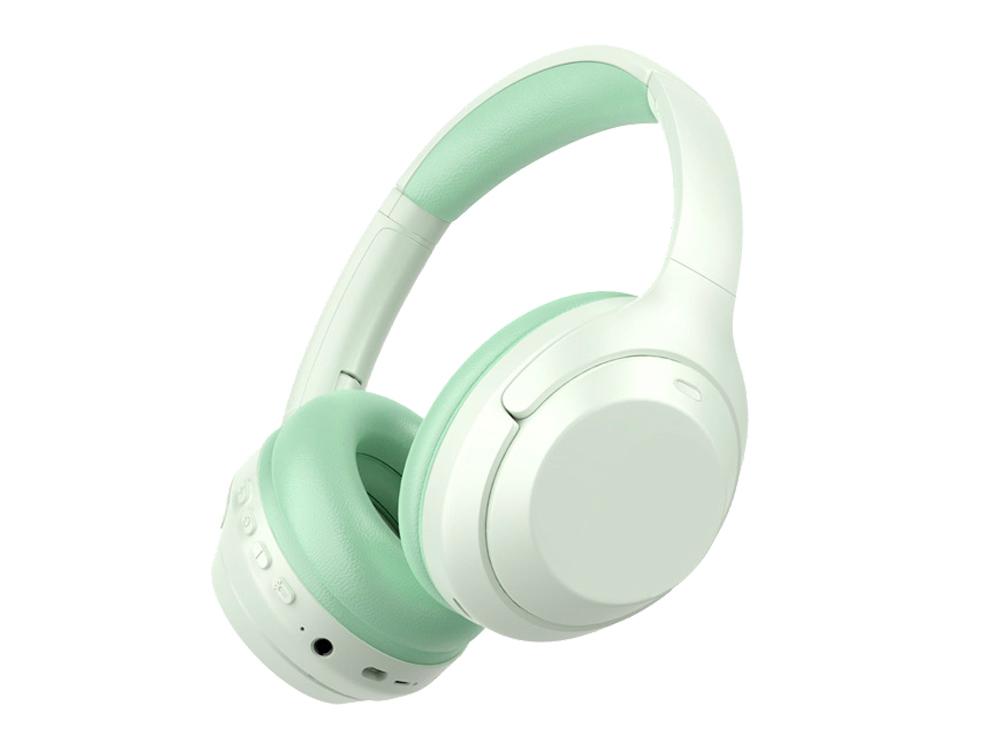 Casque Stéréo Bluetooth 5.0 EKO - Modèle Pharell - Vert