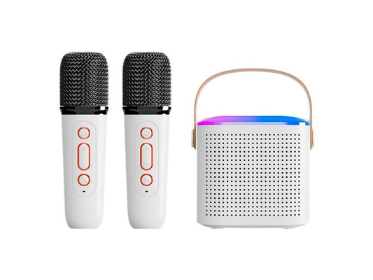 Mini Karaoké EKO Bluetooth 5.3 - Modèle Taylor - Coloris Blanc