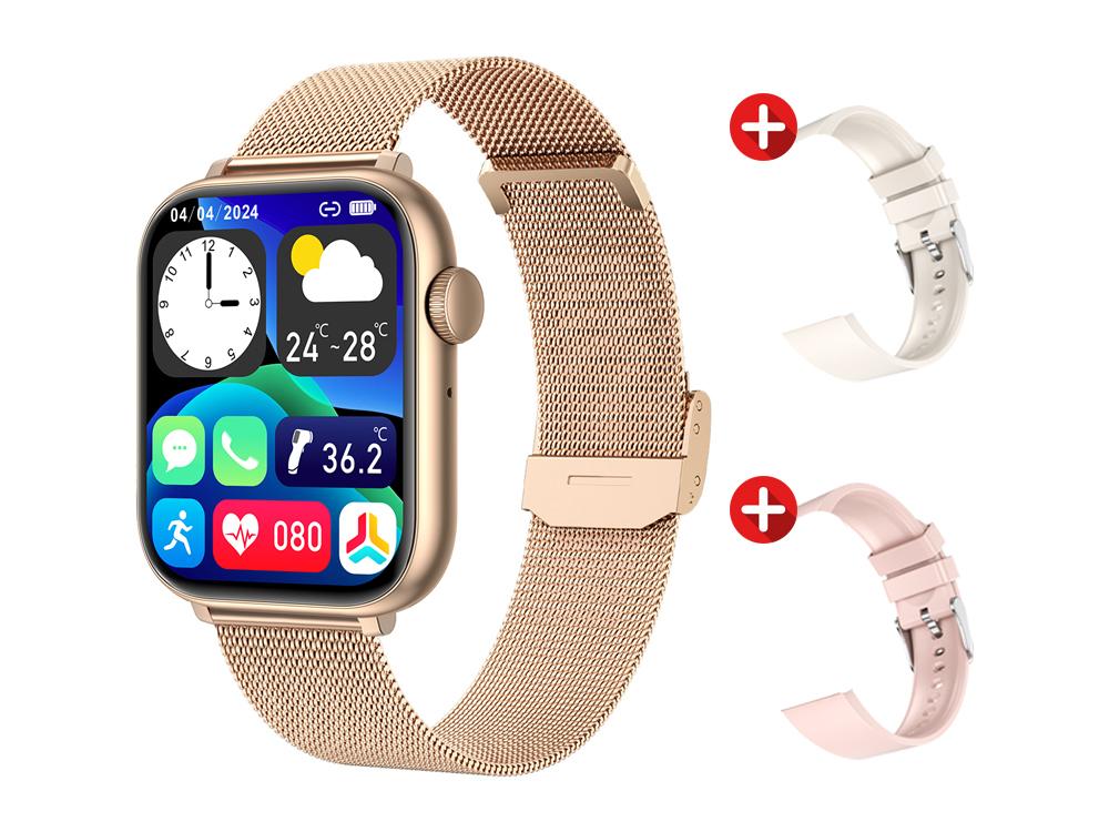 Montre connectée EKO - Modèle Inspiria - 3 bracelets (version 1)