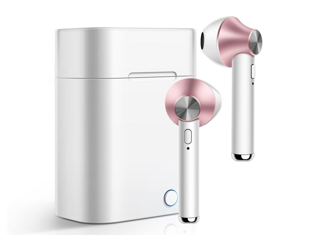 Écouteurs TWS EKO Bluetooth 5.0 - Modèle Jeez - Coloris Rose