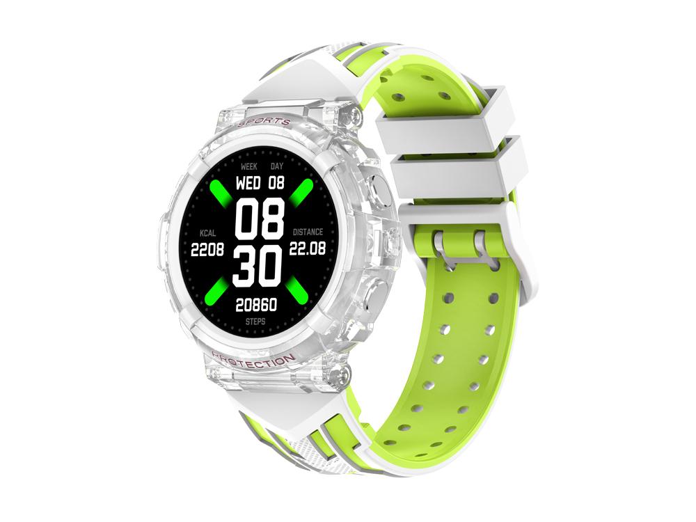 Montre connectée enfant Eko - Modèle Véga - Vert/Blanc