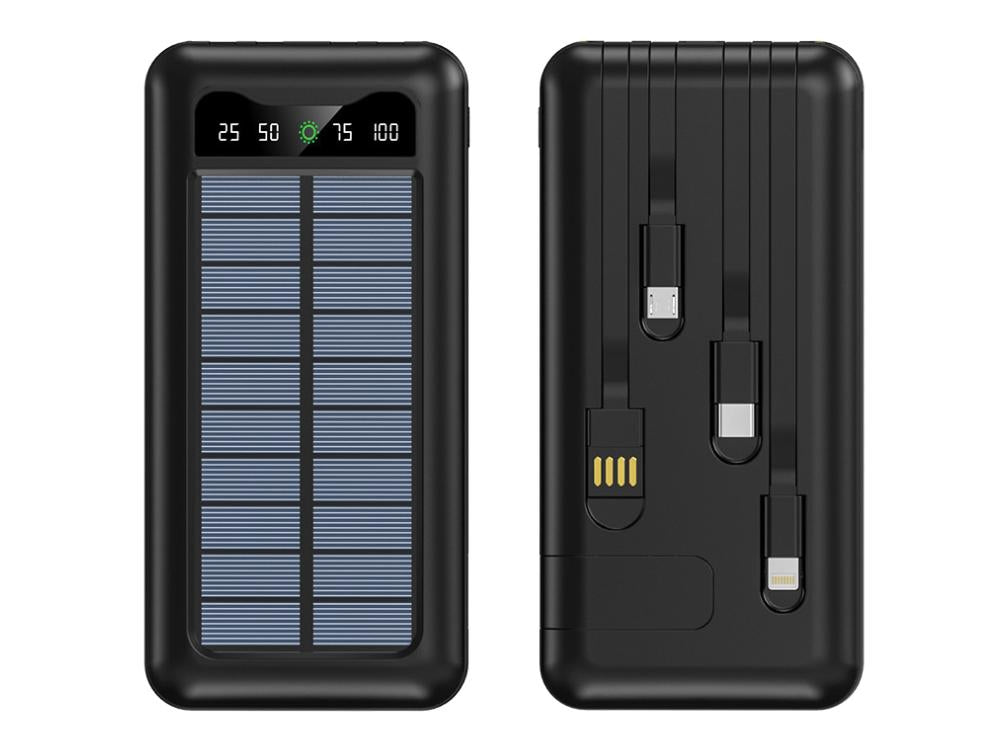 Powerbank solaire 10000 mAh - Modèle Mira