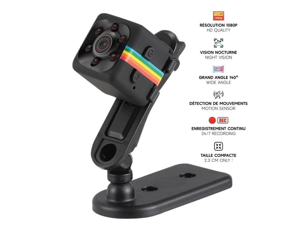Mini caméra espion 1080p Wifi - Modèle Cubix