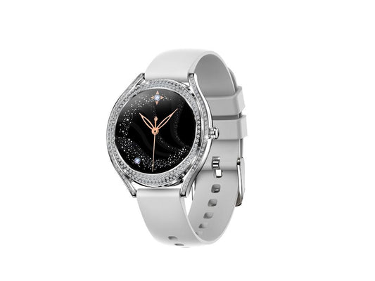 Montre connectée EKO-Diamond - Blanc (silicone)