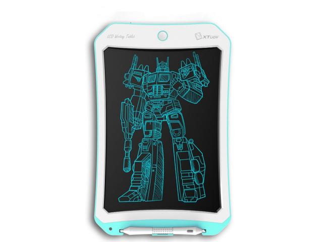 Tablette LCD 10 pouces Monochrome - Bleue