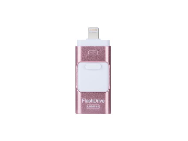 Clé USB 3.0 64GB compatible tous smartphones & tablettes - Rose