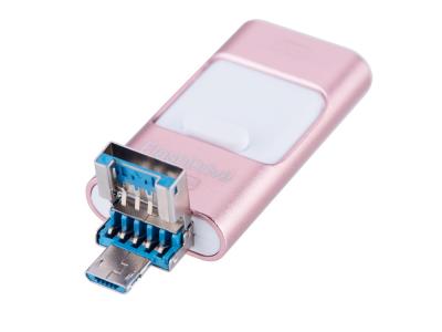 Clé USB 3.0 64GB compatible tous smartphones & tablettes - Rose