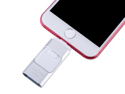 Clé USB 3.0 128GB compatible tous smartphones & tablettes - Argent