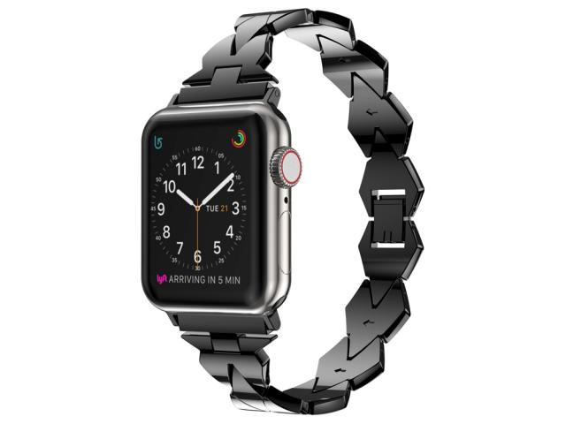 Bracelet Baroque pour Apple Watch 38/40mm - Noir