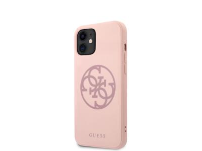 Coque Guess 4G Tone pour iPhone 12 Mini - Rose