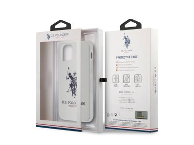 Coque U.S Polo ASSN. Big Double Horse pour iPhone 12 Pro Max - Blanc