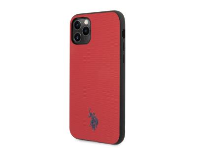 Coque U.S Polo ASSN. Embossed pour iPhone  11 Pro - Rouge
