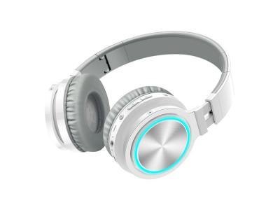 Casque sans fil Bluetooth V5.0 - Modèle SoundComfort - Blanc