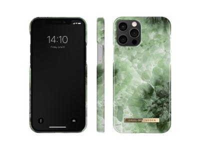 Coque Ideal of Sweden Fashion Crystal Green Sky pour iPhone 12 et iPhone 12 Pro - Jade