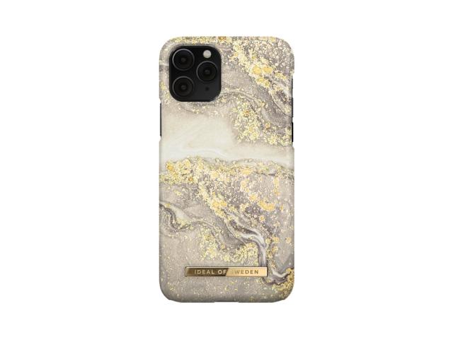 Coque Ideal of Sweden Fashion Sparkle Marble pour iPhone 11 Pro - Greige