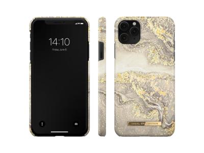 Coque Ideal of Sweden Fashion Sparkle Marble pour iPhone 11 Pro Max - Greige
