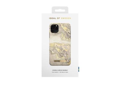 Coque Ideal of Sweden Fashion Sparkle Marble pour iPhone 11 Pro Max - Greige