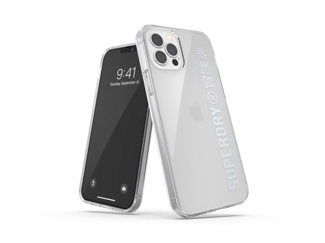 Coque Superdry Snap Case Clear pour iPhone 12 et iPhone 12 Pro - Transparente