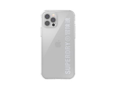 Coque Superdry Snap Case Clear pour iPhone 12 et iPhone 12 Pro - Transparente