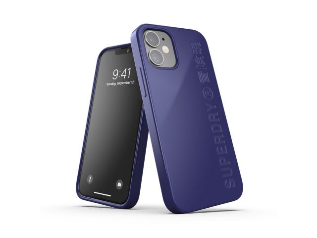 Coque Superdry Snap Case Compostable pour iPhone 12 Mini - Bleue