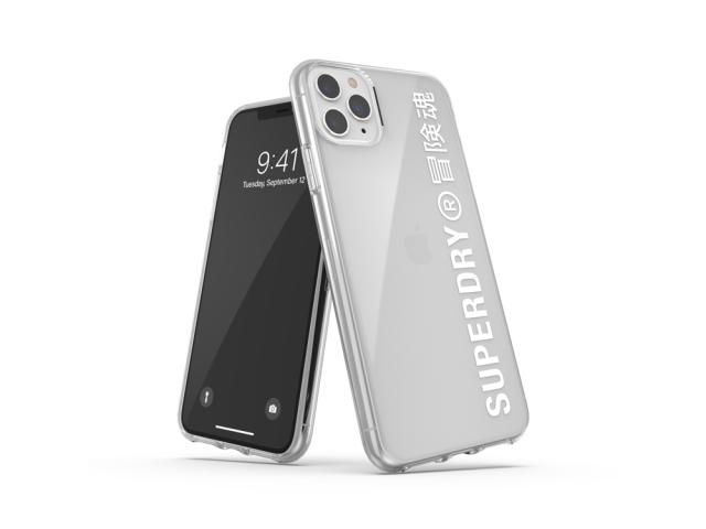 Coque Superdry Snap Case Clear pour iPhone 11 Pro Max - Transparente