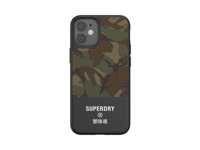 Coque Superdry Canvas pour iPhone 12 Mini - Army