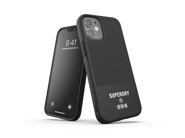 Coque Superdry Canvas pour iPhone 12 Mini - Noire