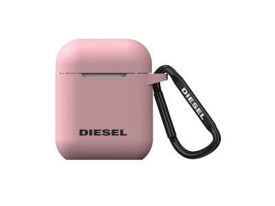 Protection en silicone Diesel pour Airpods 1 et Airpods 2 - Rose