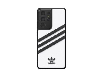 Coque Adidas Originals 3 Stripes pour Samsung Galaxy S21 Ultra - Blanche