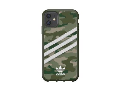 Coque Adidas Originals 3 Stripes Camo pour iPhone 11 - Kaki