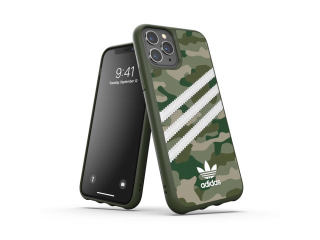 Coque Adidas Originals 3 Stripes Camo pour iPhone 11 Pro - Kaki