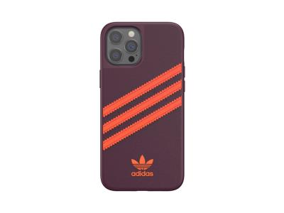 Coque Adidas Originals 3 Stripes pour iPhone 12 Pro Max - Prune