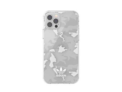 Coque Adidas Originals Camo Trefoil pour iPhone 12 et iPhone 12 Pro - Blanche