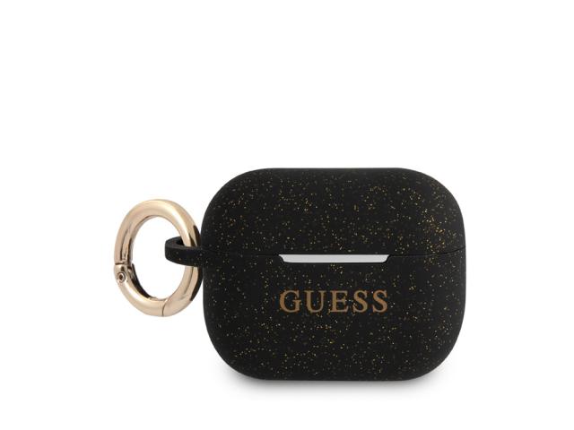 Protection Guess Cover Ring pour Airpods Pro - Noire