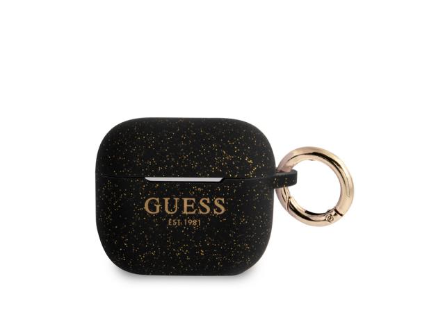 Protection Guess Cover Ring pour Airpods 3 - Noire