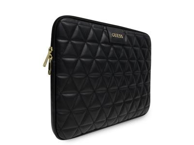 Housse de protection ordinateur 13 pouces Quilted Guess - Noir